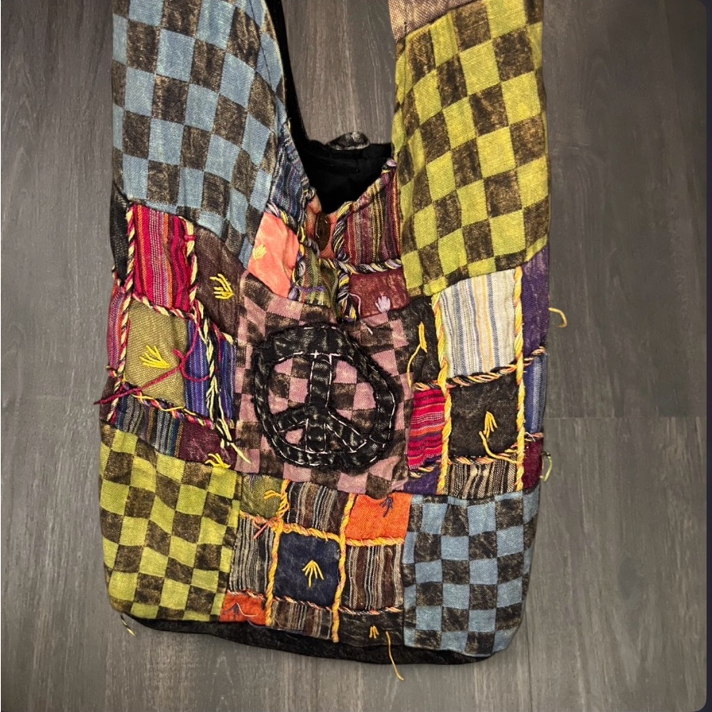 Boho Patchwork Crossbody Bag The Collection Royal… - image 1